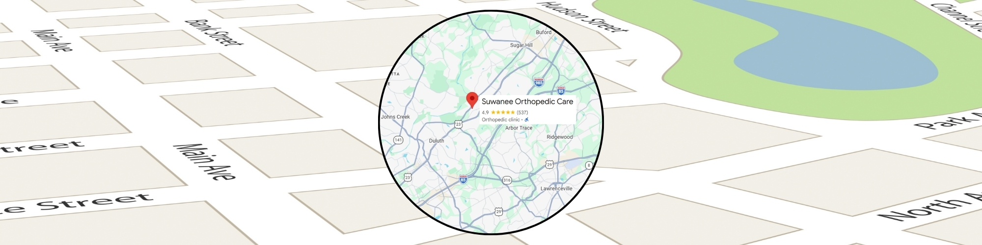 locations we service orthopedic care around georgia